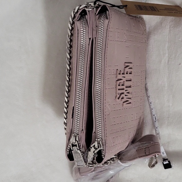 Steve Madden Blush Embossed Crossbody Bag - Picture 6 of 9